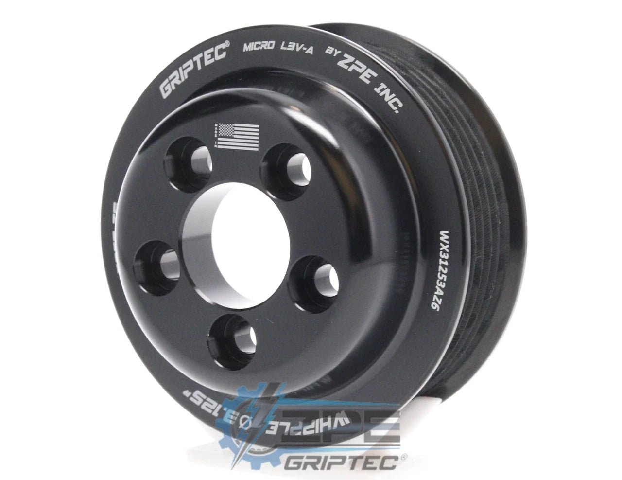 Griptec Supercharger Pulleys for Whipple Coyote (5 Bolt)